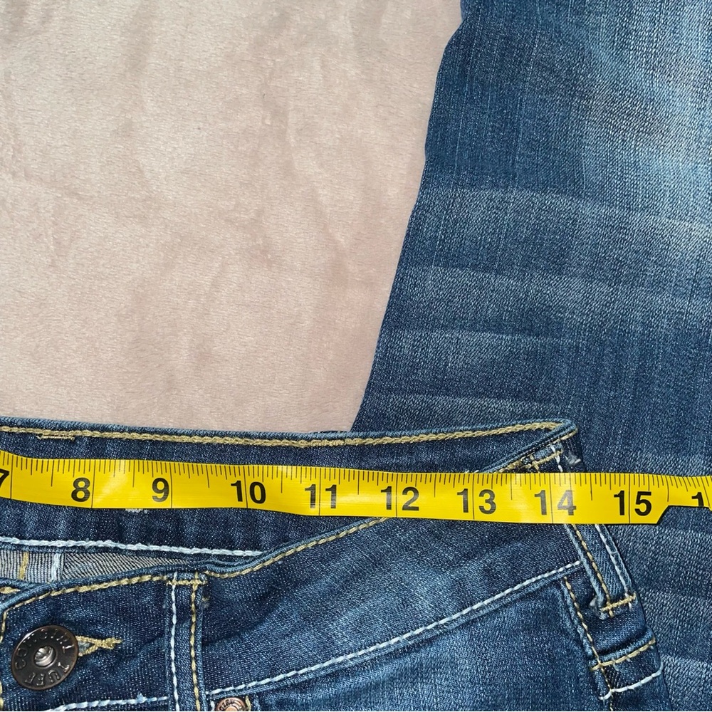Cowgirl tuff co bootcut Jean W28/L32/1/2 - Picture 9 of 12